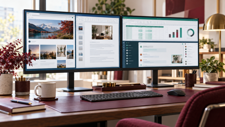 ウィンドウ配置を毎回やり直さない方法｜Windows標準機能と作業環境の整え方